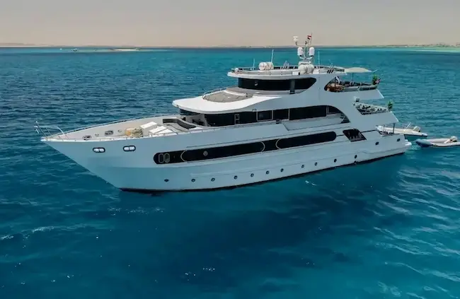 Liveaboard diving boat